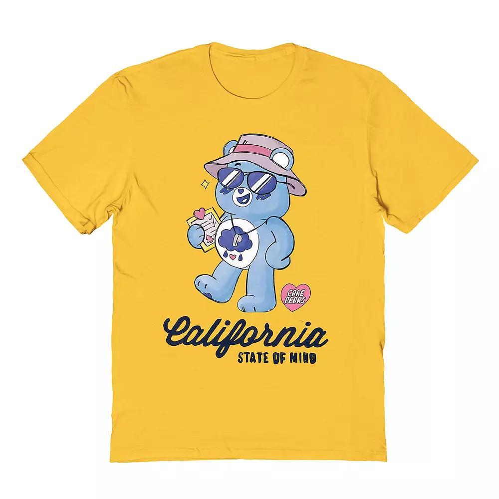 Men's Care Bear T-Shirt, Size: Medium, Gold Product Image