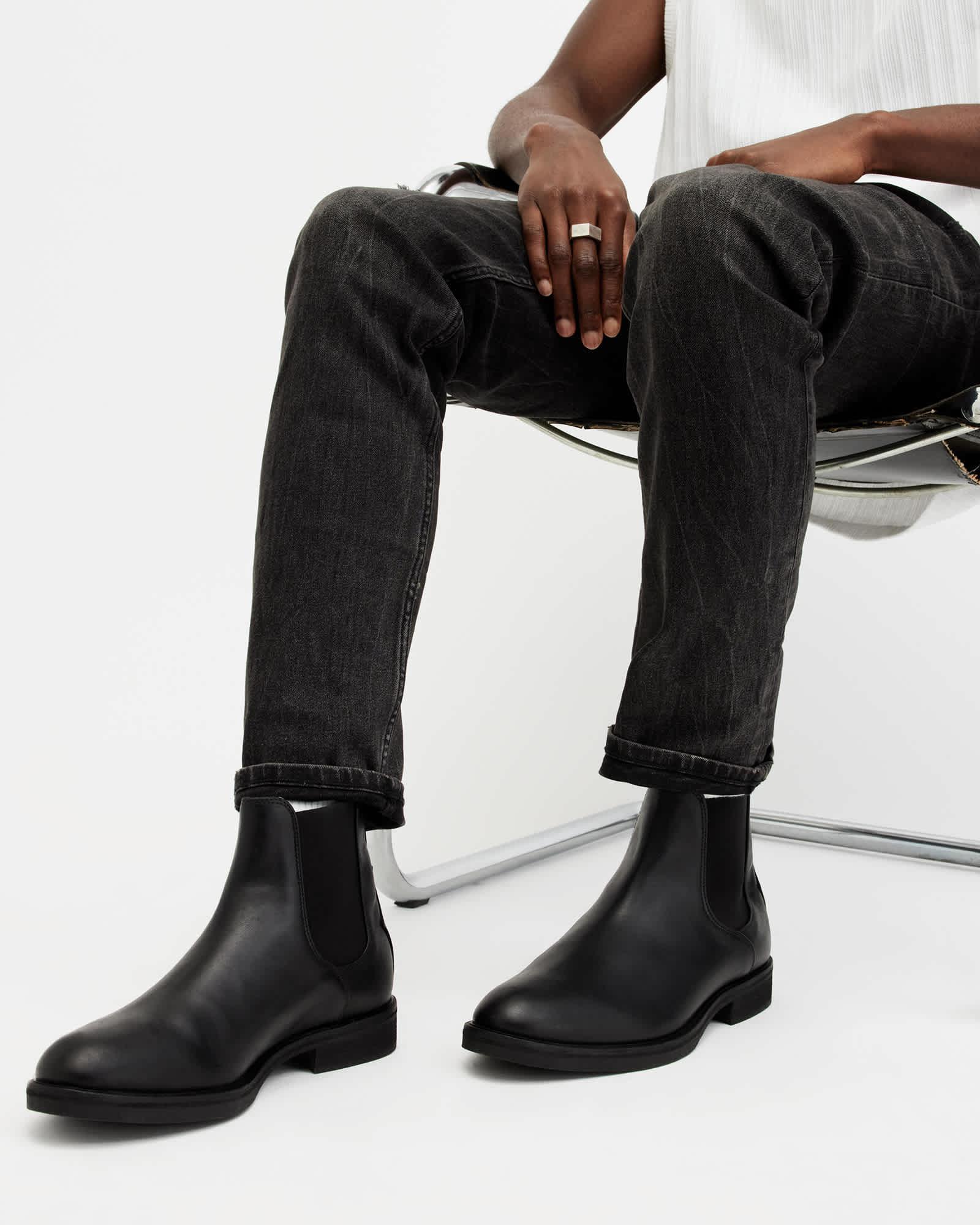 Creed Leather Chelsea Boots Product Image