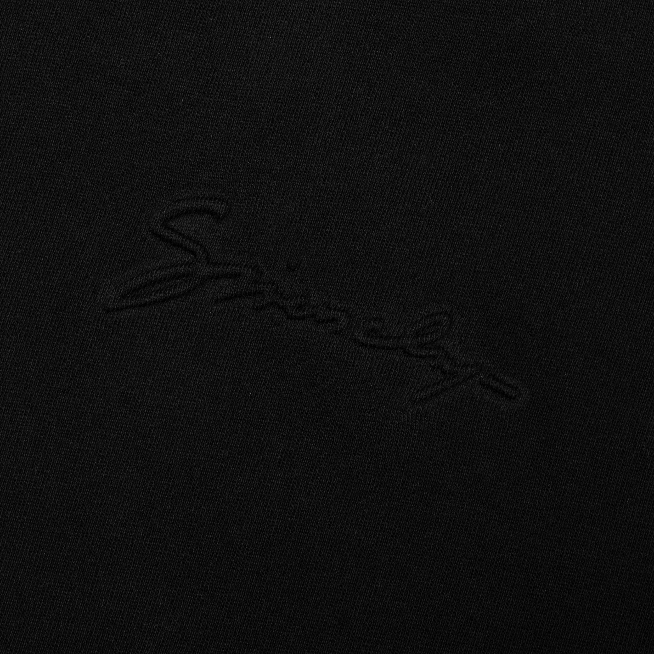 Baroque Embossing Hoodie - Black Male Product Image