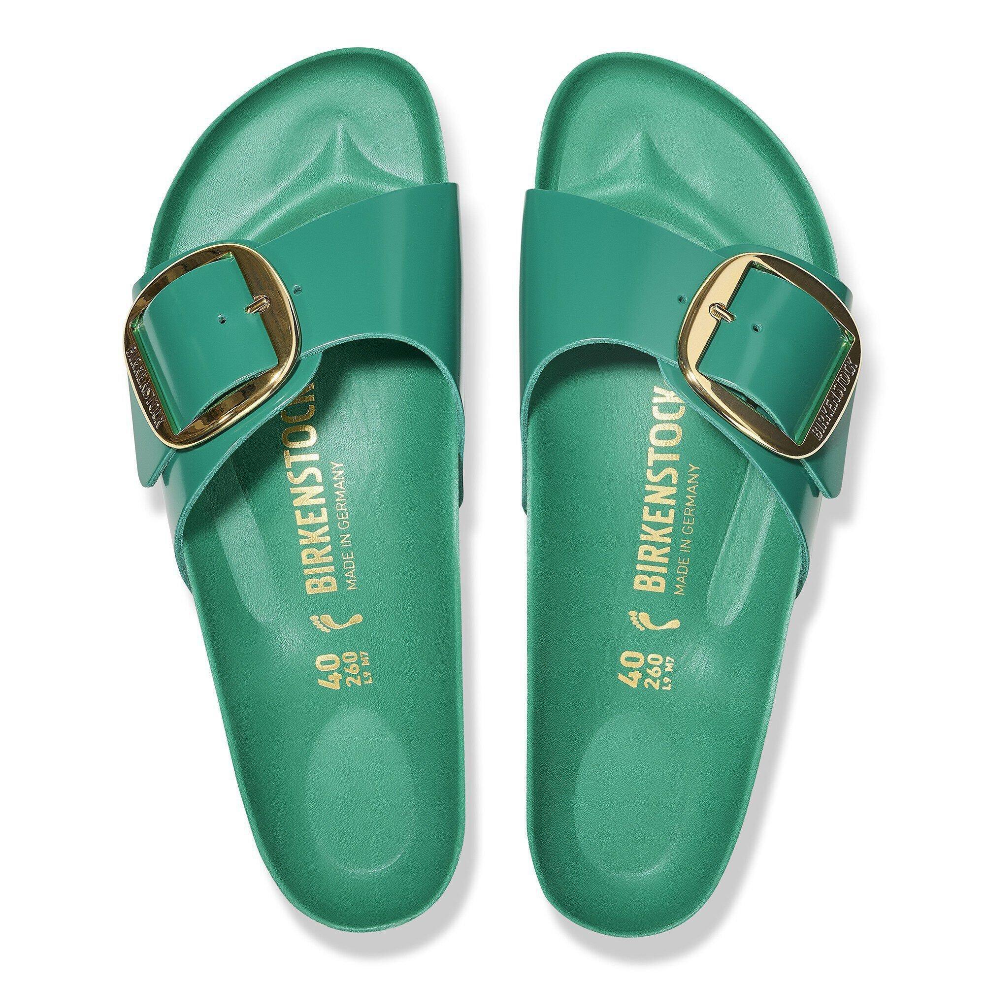 Madrid Big Buckle Natural Leather Patent Product Image