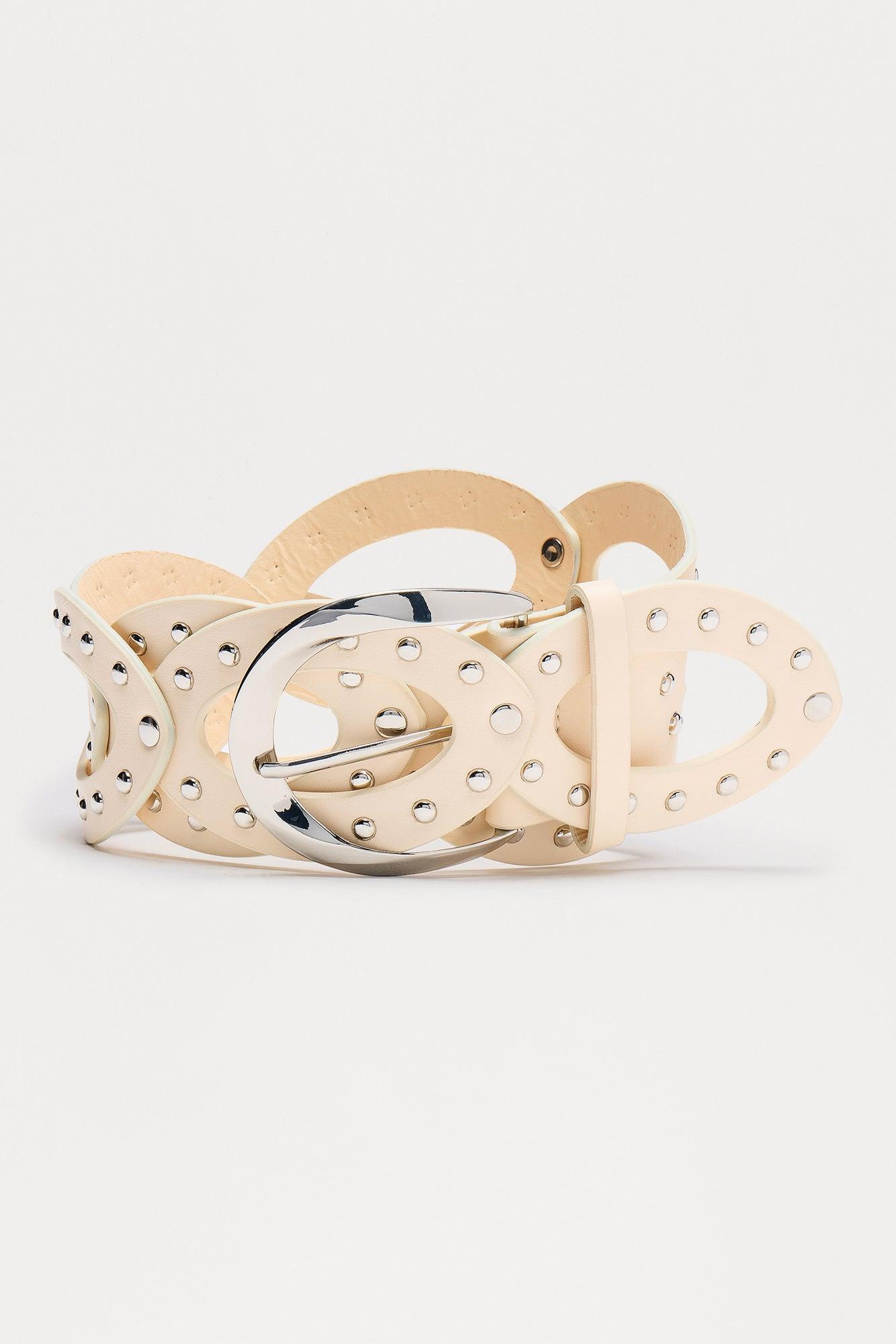 So Obvious Belt - Ivory Product Image