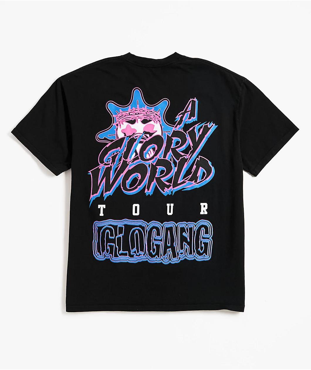 Glo Gang A Glory World Black T-Shirt Product Image