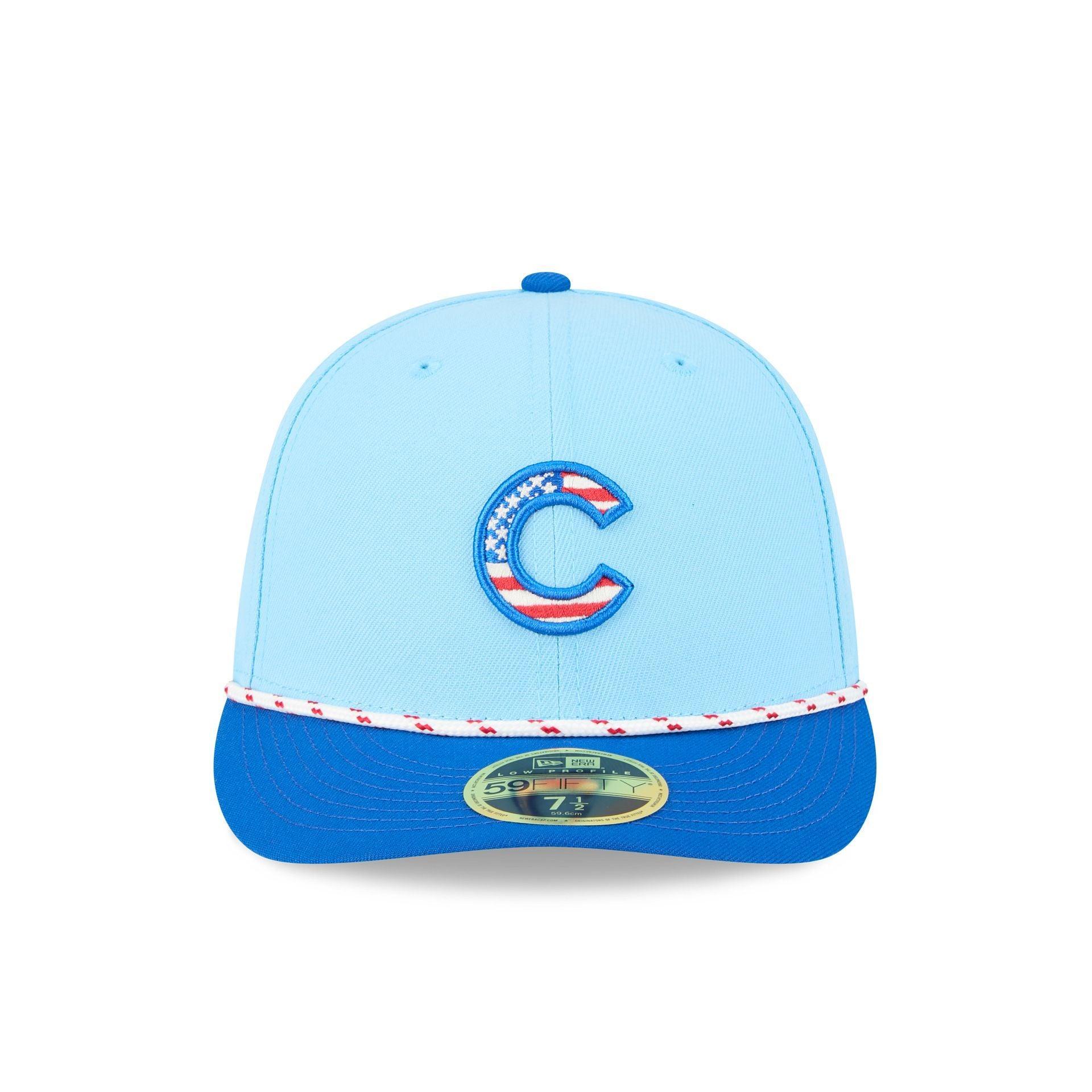 Chicago Cubs Independence Day 2025 Low Profile 59FIFTY Fitted Hat Male Product Image