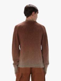GRADIENT V-NECK SWEATER in brown | JW Anderson US  Product Image