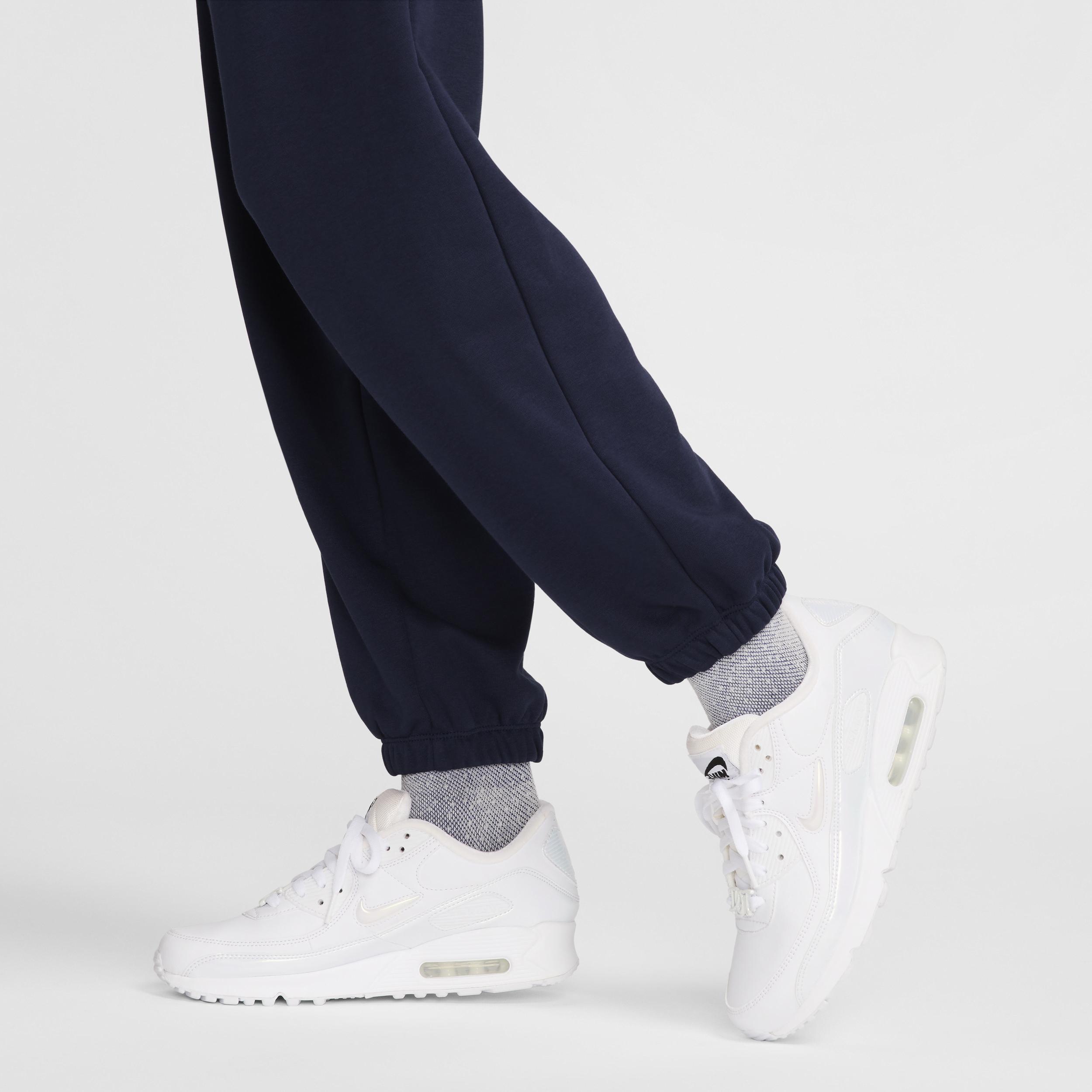Women's Nike Sportswear Oversized Club Fleece Sweatpants, Size: XXL, Blue Product Image