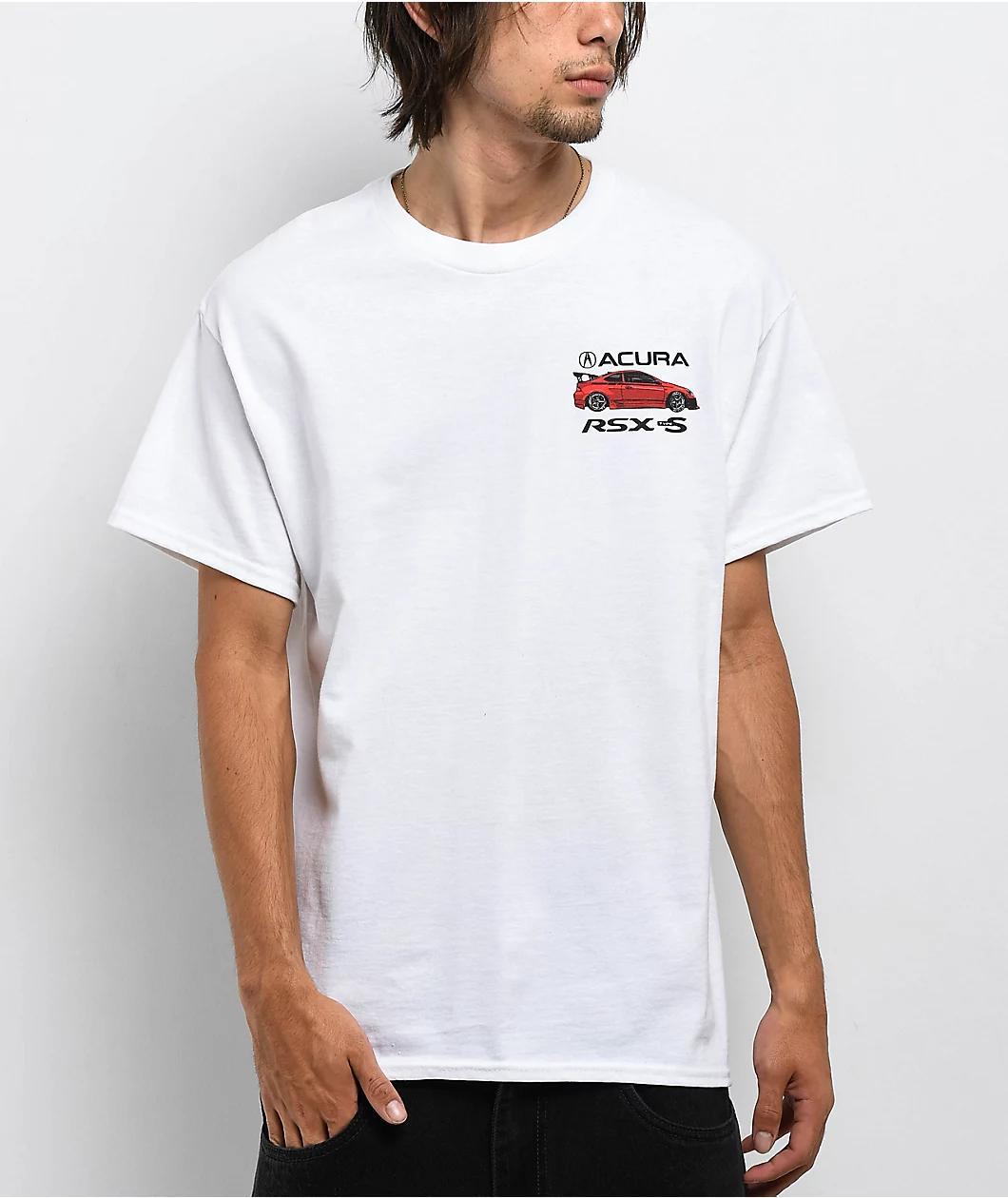 Honda Acura RSX White T-Shirt Product Image