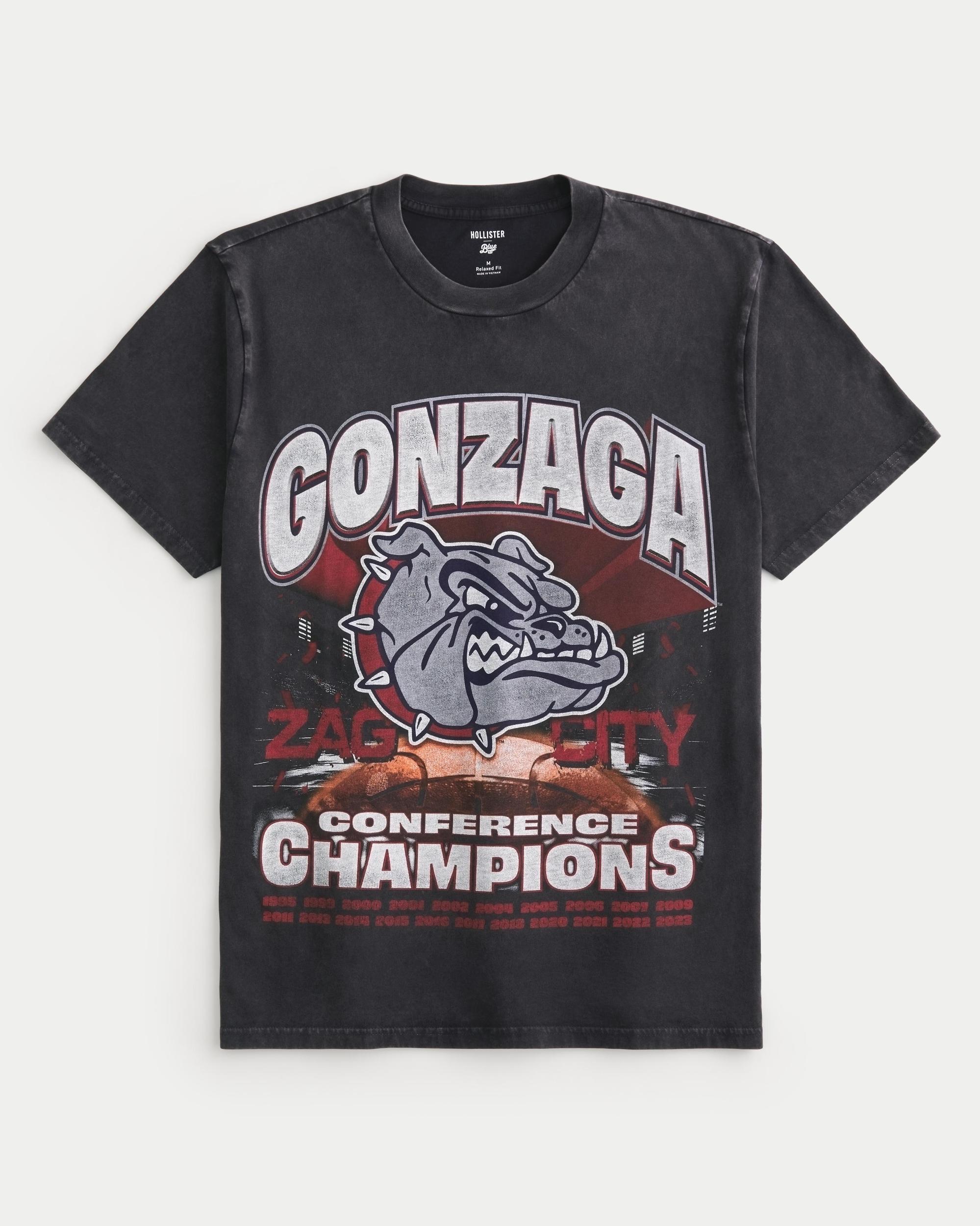 Relaxed Gonzaga University Graphic Tee Product Image