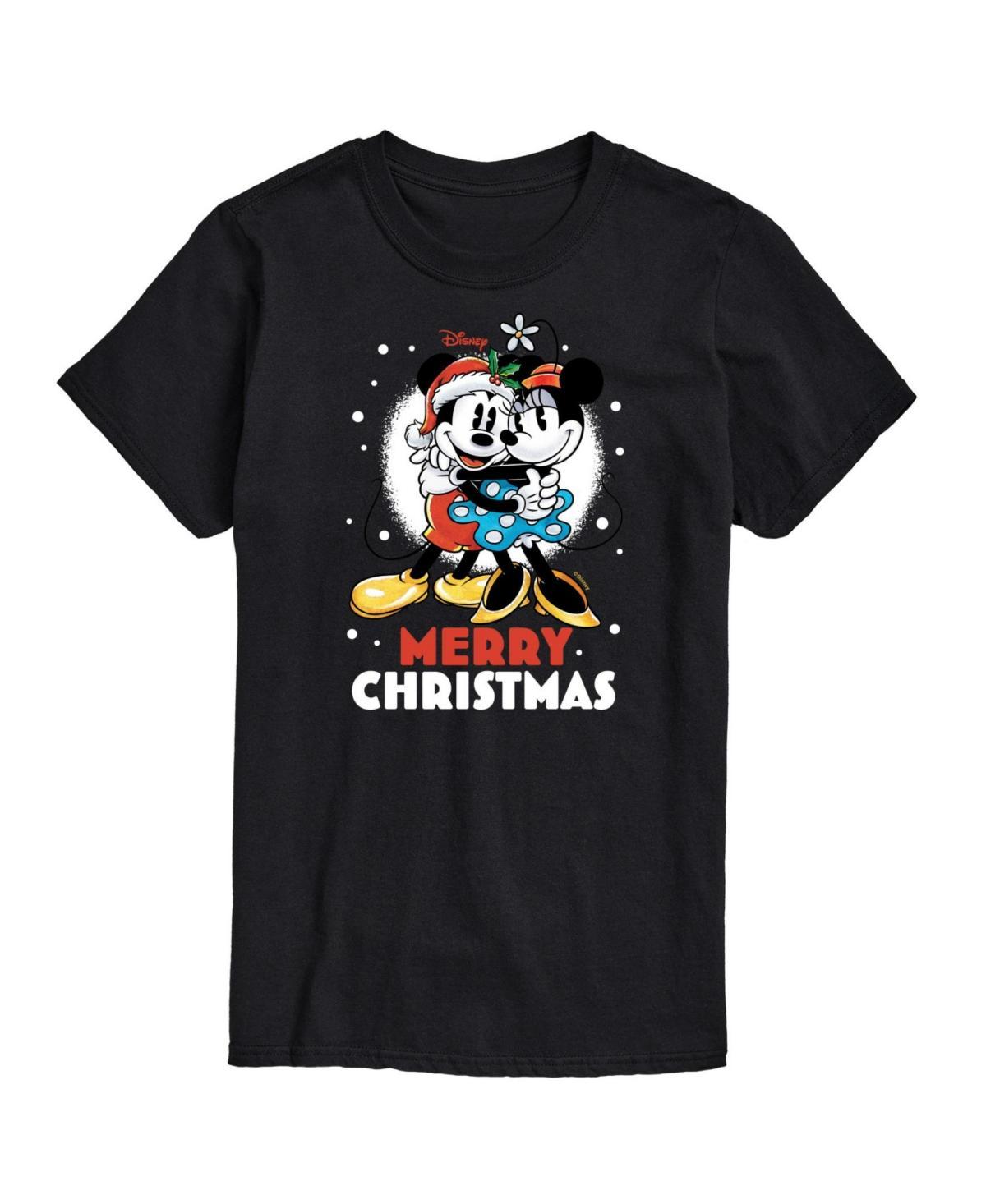 Disney's Big & Tall Get Merry Graphic Tee, Men's, Size: XXL Tall, Black Product Image