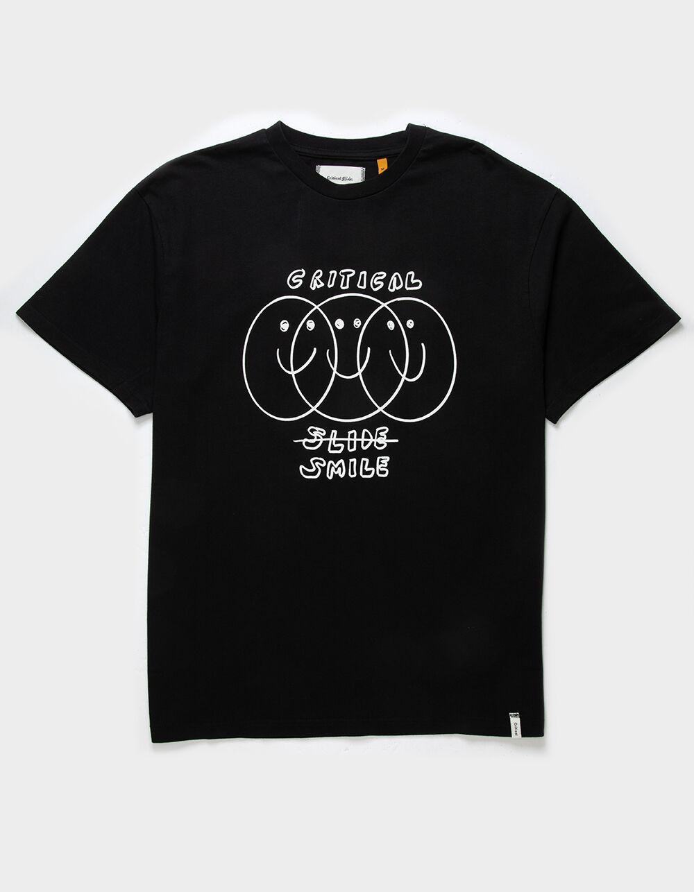 THE CRITICAL SLIDE SOCIETY Seeing Double Mens Tee - BLACK Product Image