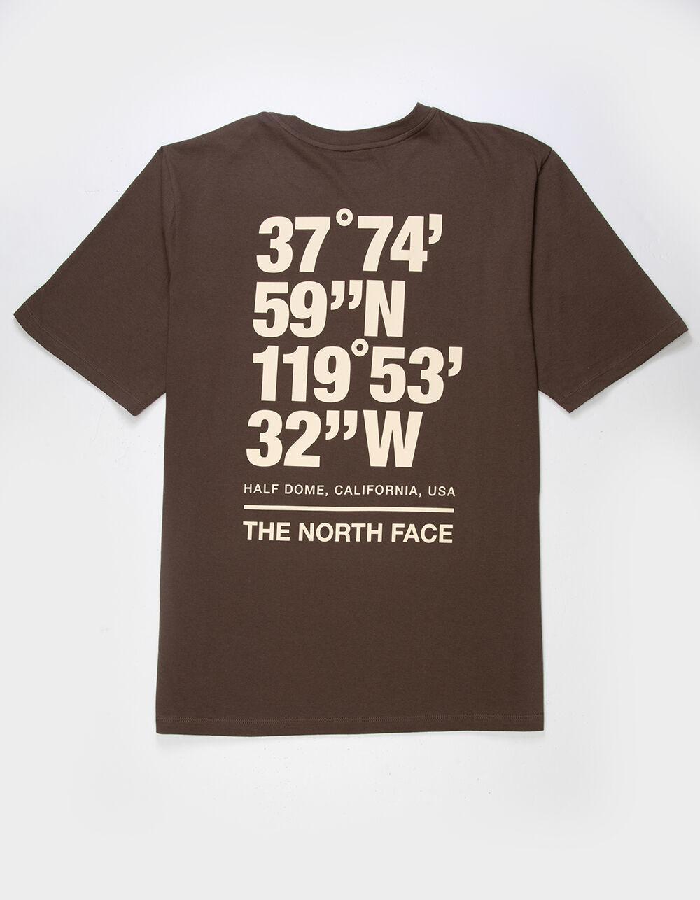 THE NORTH FACE Coordinates Mens Tee - BURGUNDY Product Image