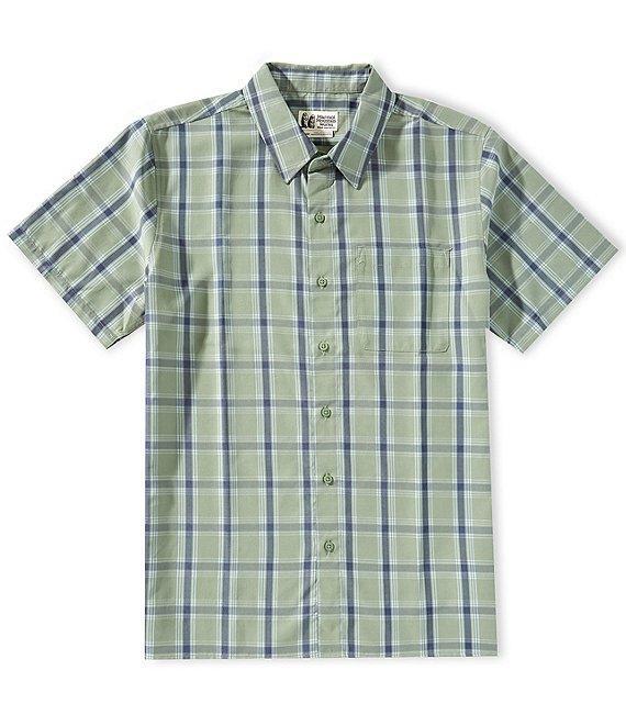 Marmot Eldridge Plaid Short Sleeve Woven Shirt Product Image