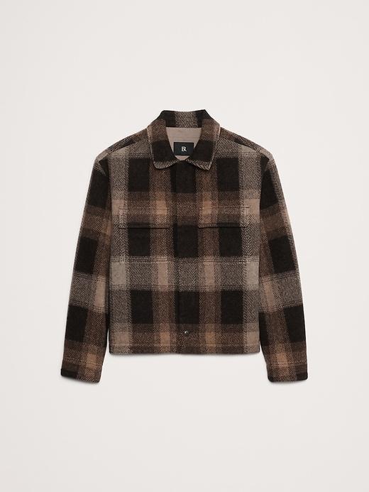 Plaid Shirt Jacket Product Image