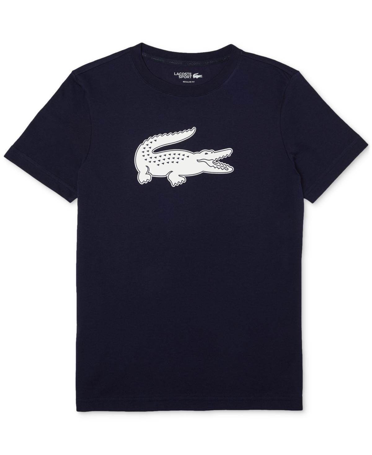 Lacoste Mens Ultra Dry Big Croc Logo Sport T-Shirt Product Image