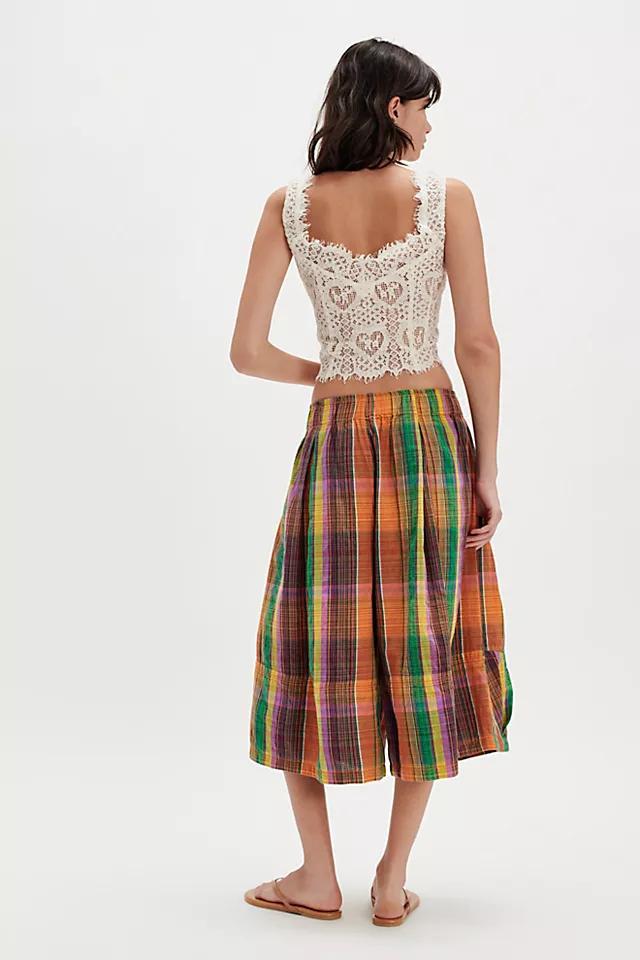Ivy Cropped Pull-On Culotte Pants Product Image