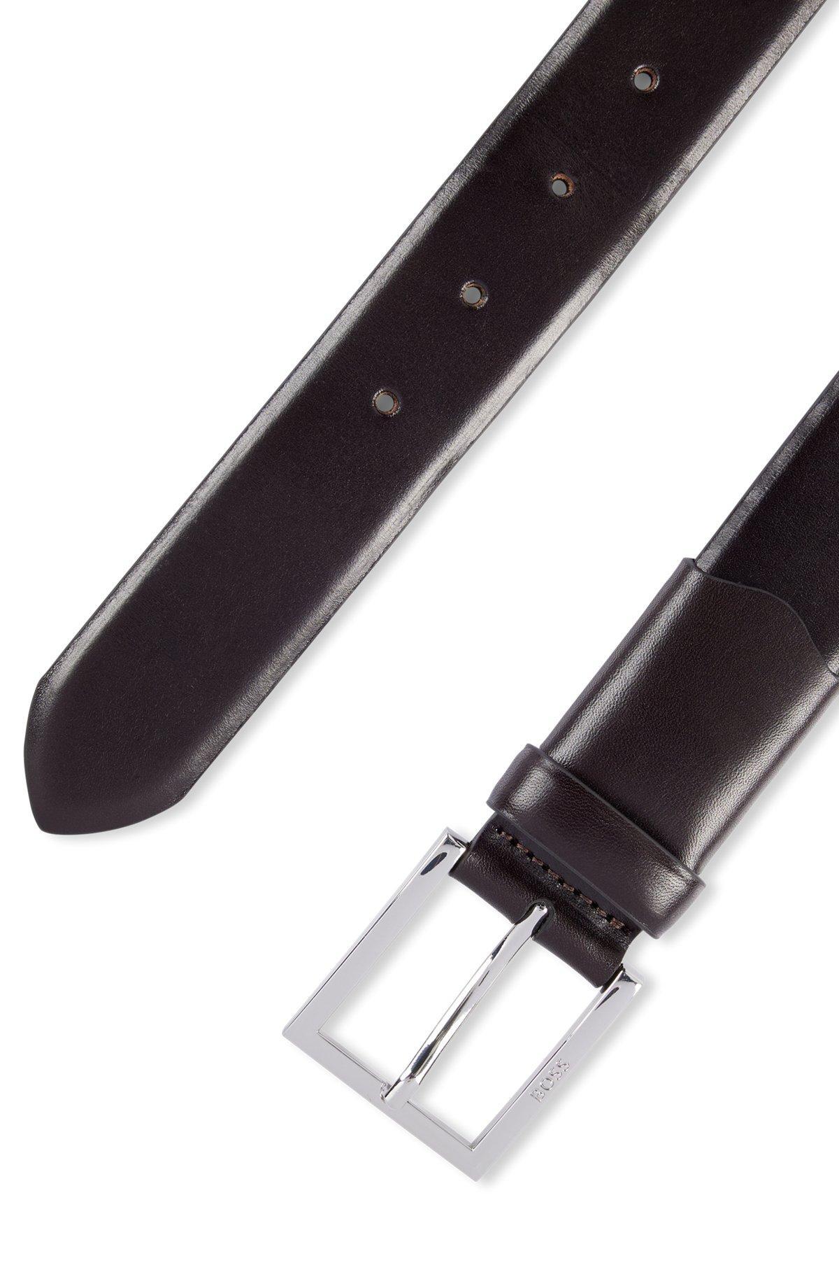 Dressletic leather belt with concealed elasticated section Product Image