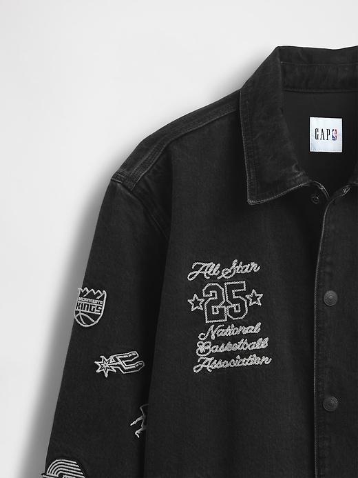 NBA All Star Denim Jacket Product Image