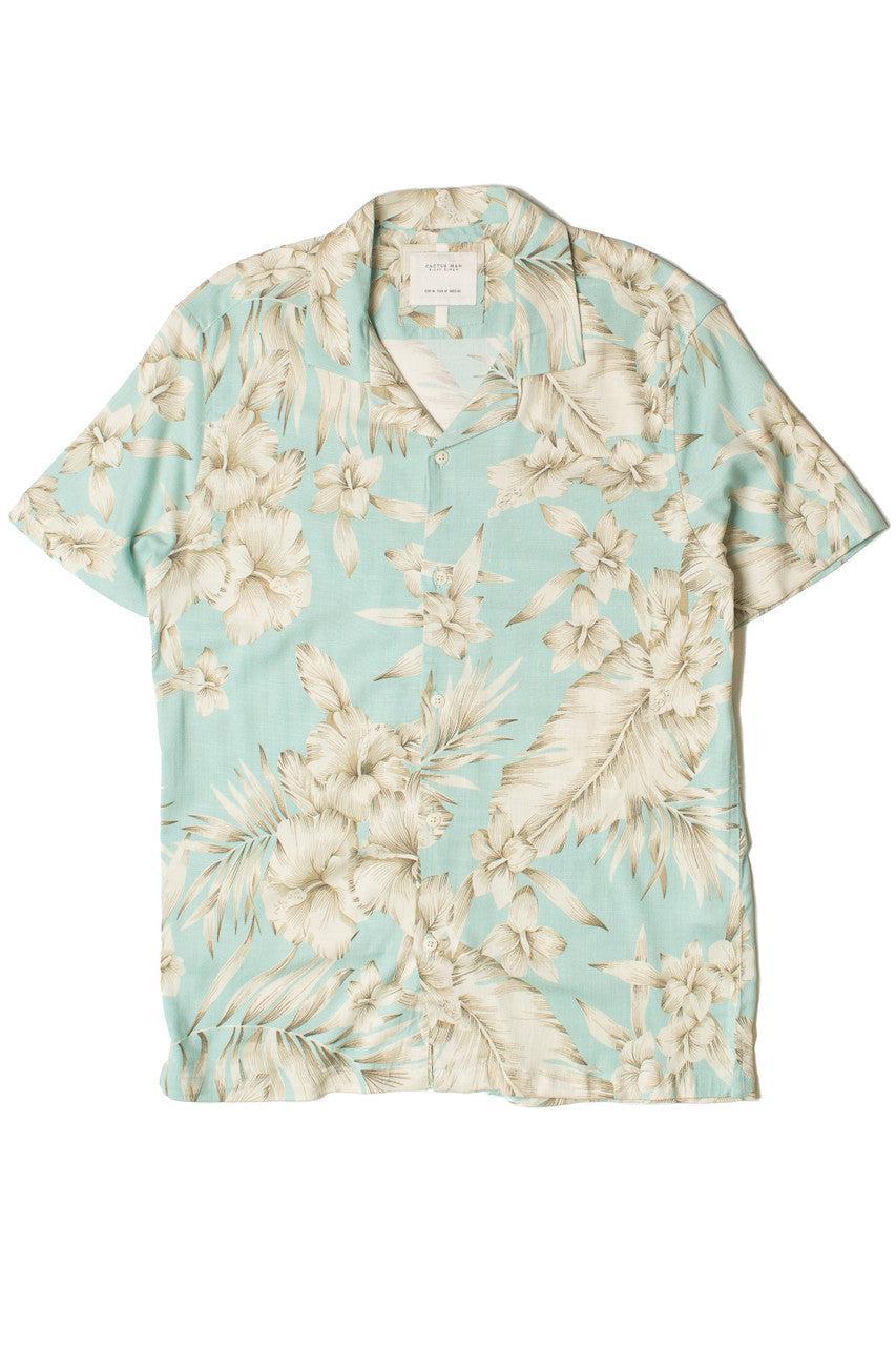Tropical Mint Button Up Shirt Product Image