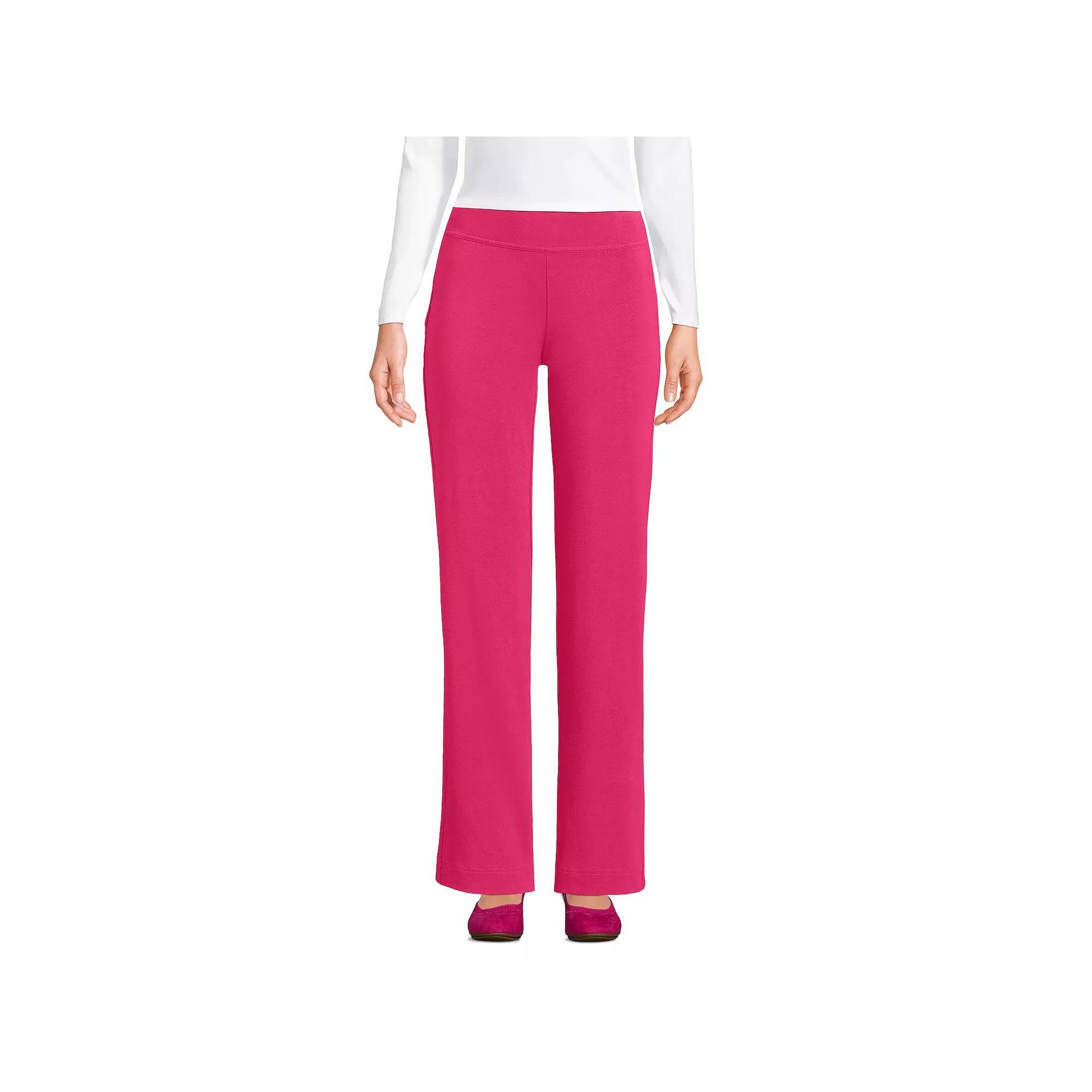 Womens Lands End Starfish Straight-Leg Pull-On Pants Product Image
