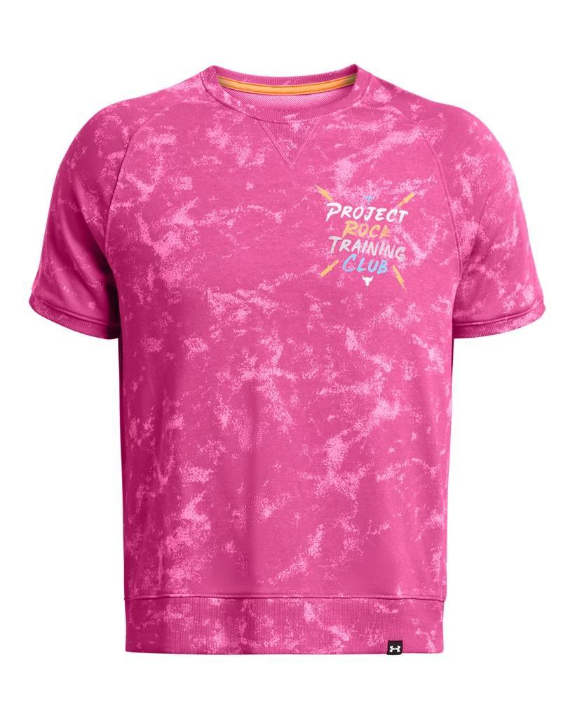 Men's Project Rock Terry Printed Crew Product Image