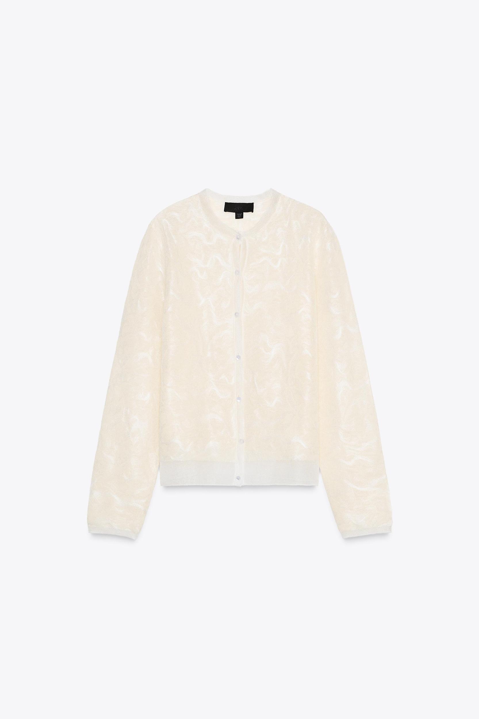 JACQUARD KNIT JACKET Product Image