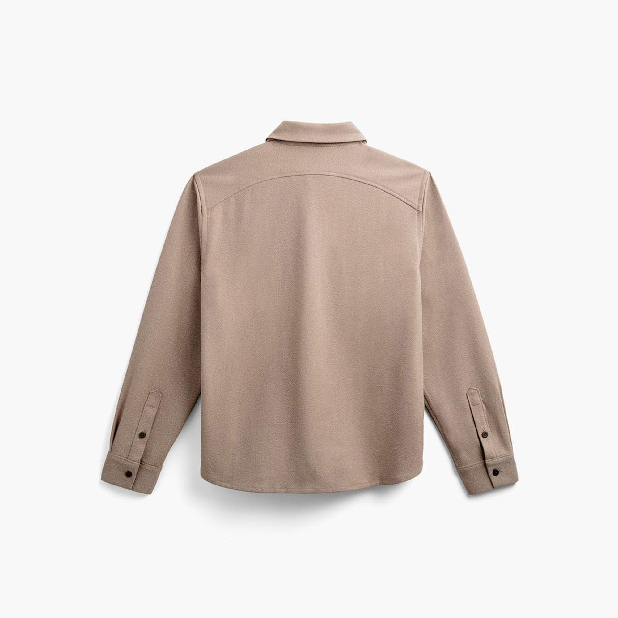Men's Fusion Overshirt - Oatmeal Tweed Male Product Image