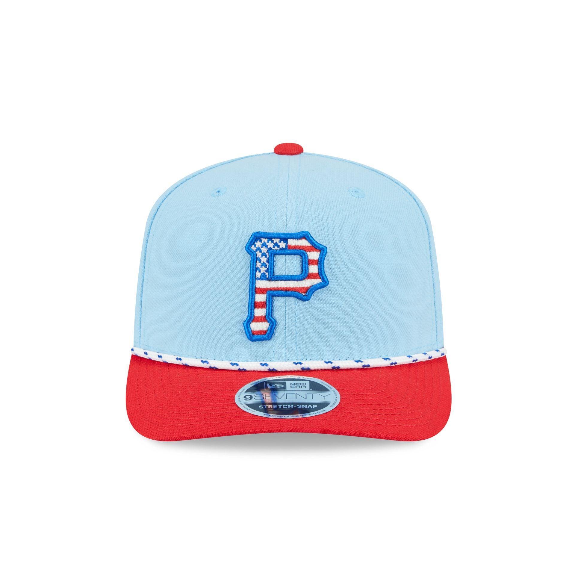 Miami Marlins Independence Day 2025 9SEVENTY Stretch-Snap Hat Male Product Image