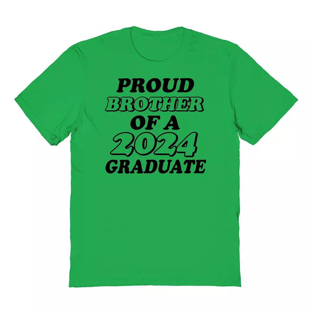 Mens COLAB89 by Threadless Proud Brother Of A 2024 Graduate Graphic Tee Product Image