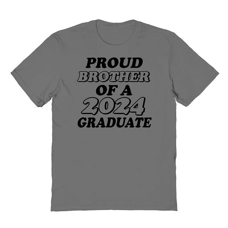 Mens COLAB89 by Threadless Proud Brother Of A 2024 Graduate Graphic Tee Product Image