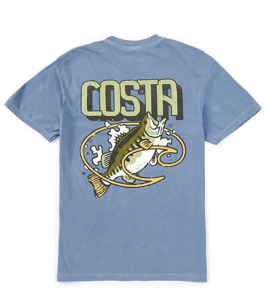 Costa Jumping Bass Short Sleeve Graphic T-Shirt Product Image