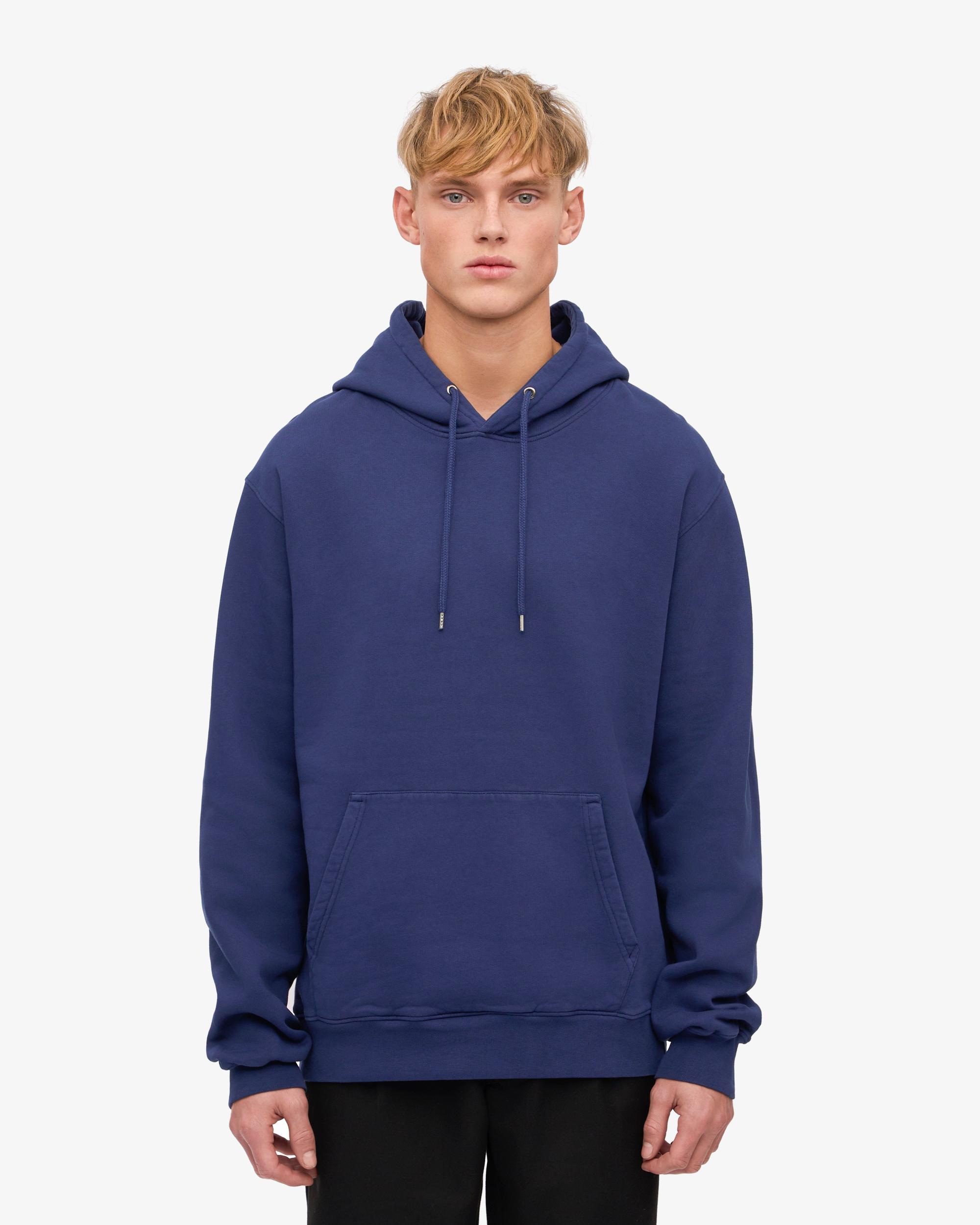 Classic Organic Hood - Marine Blue Product Image