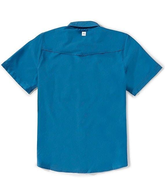 Dakota Grizzly Beckett Stretch Short Sleeve Woven Shirt Product Image