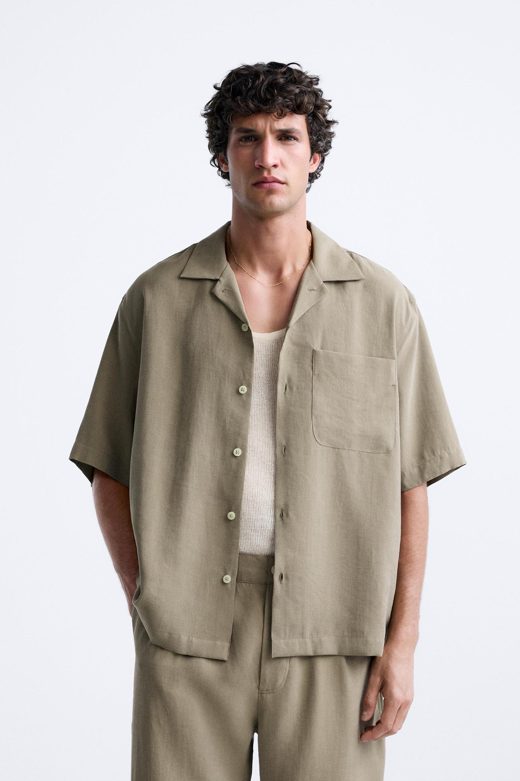 LYOCELL BLEND SHIRT Product Image