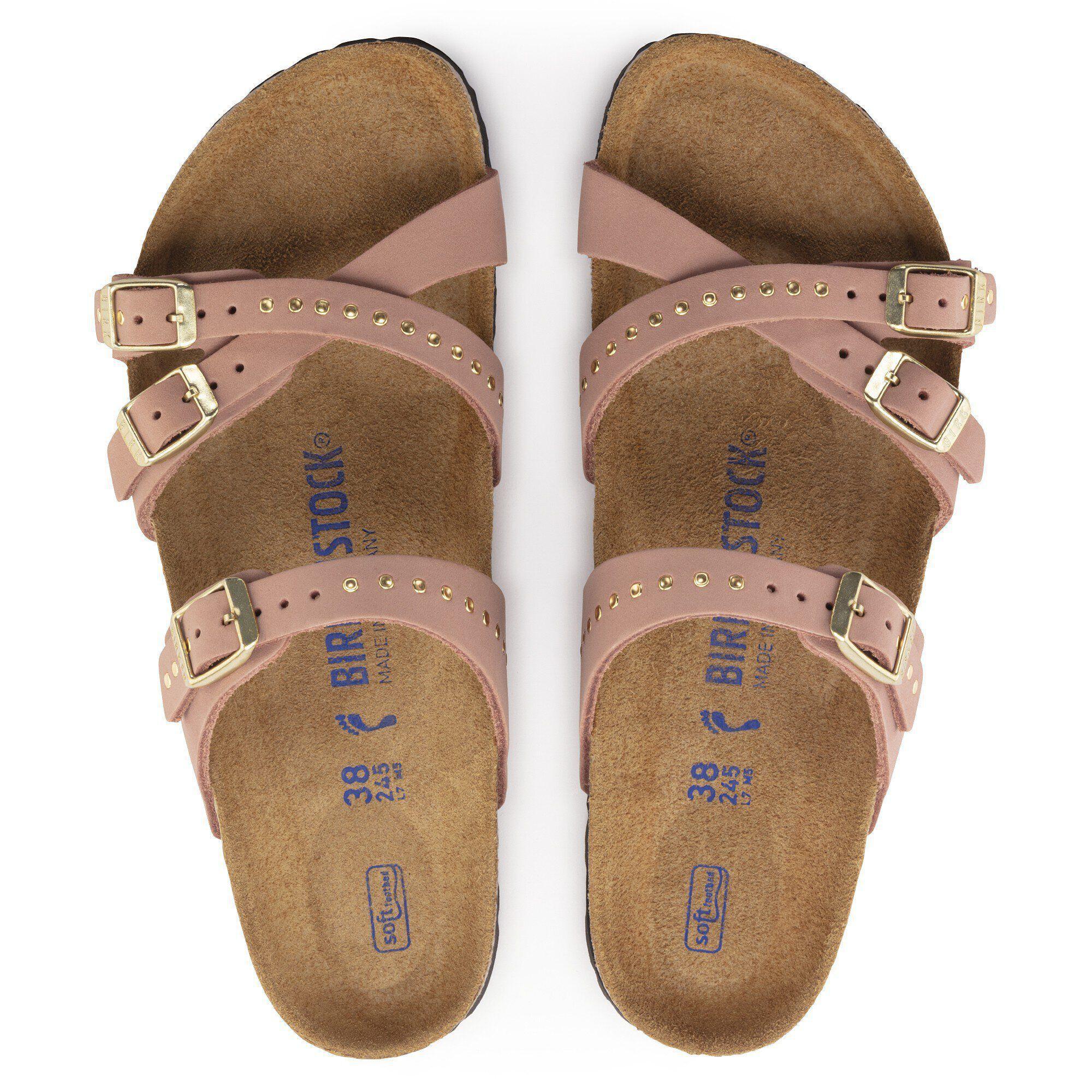 Franca Soft Footbed
 Nubuck Leather Old Rose Product Image