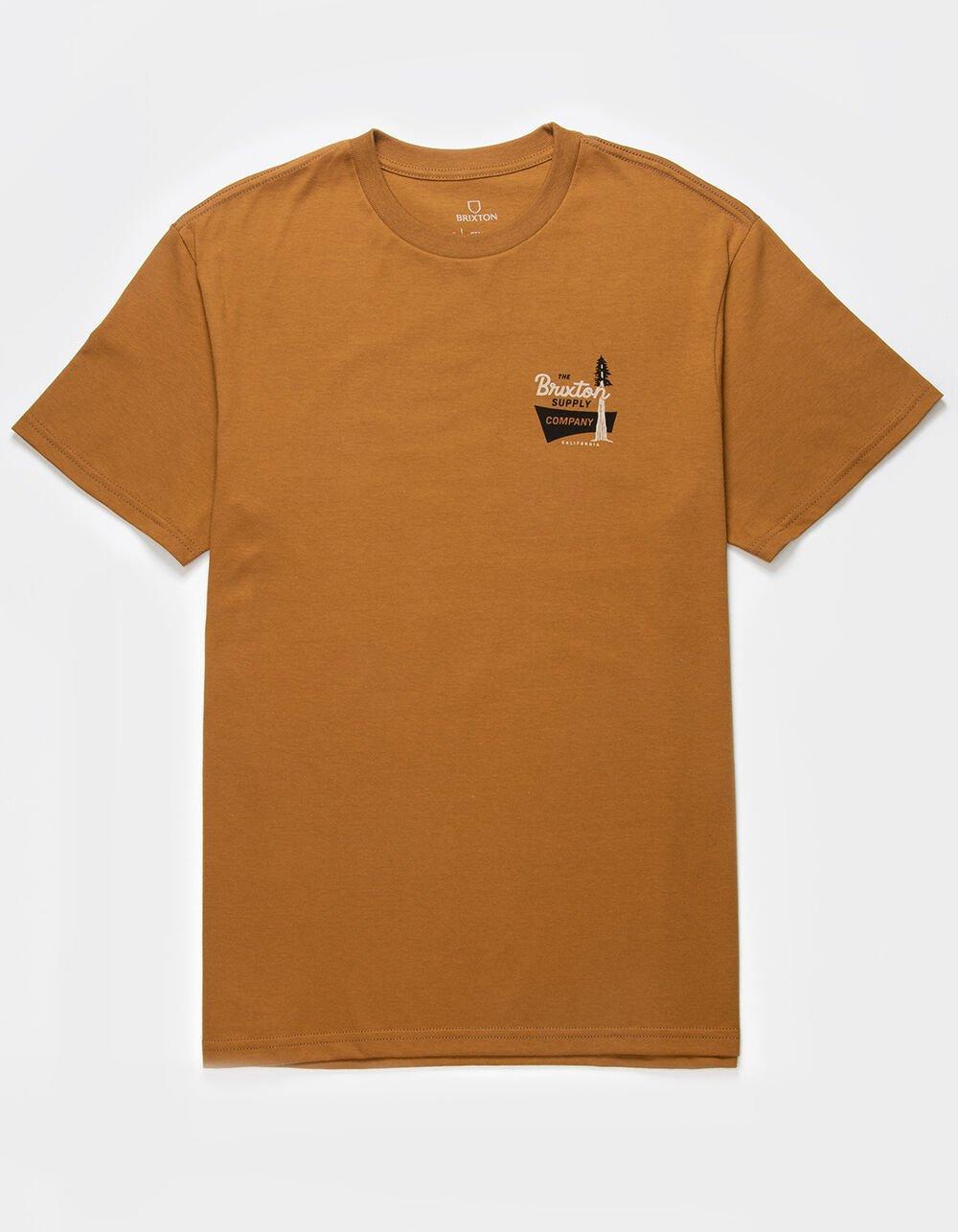 BRIXTON Howell Mens Tee - GOLD Product Image