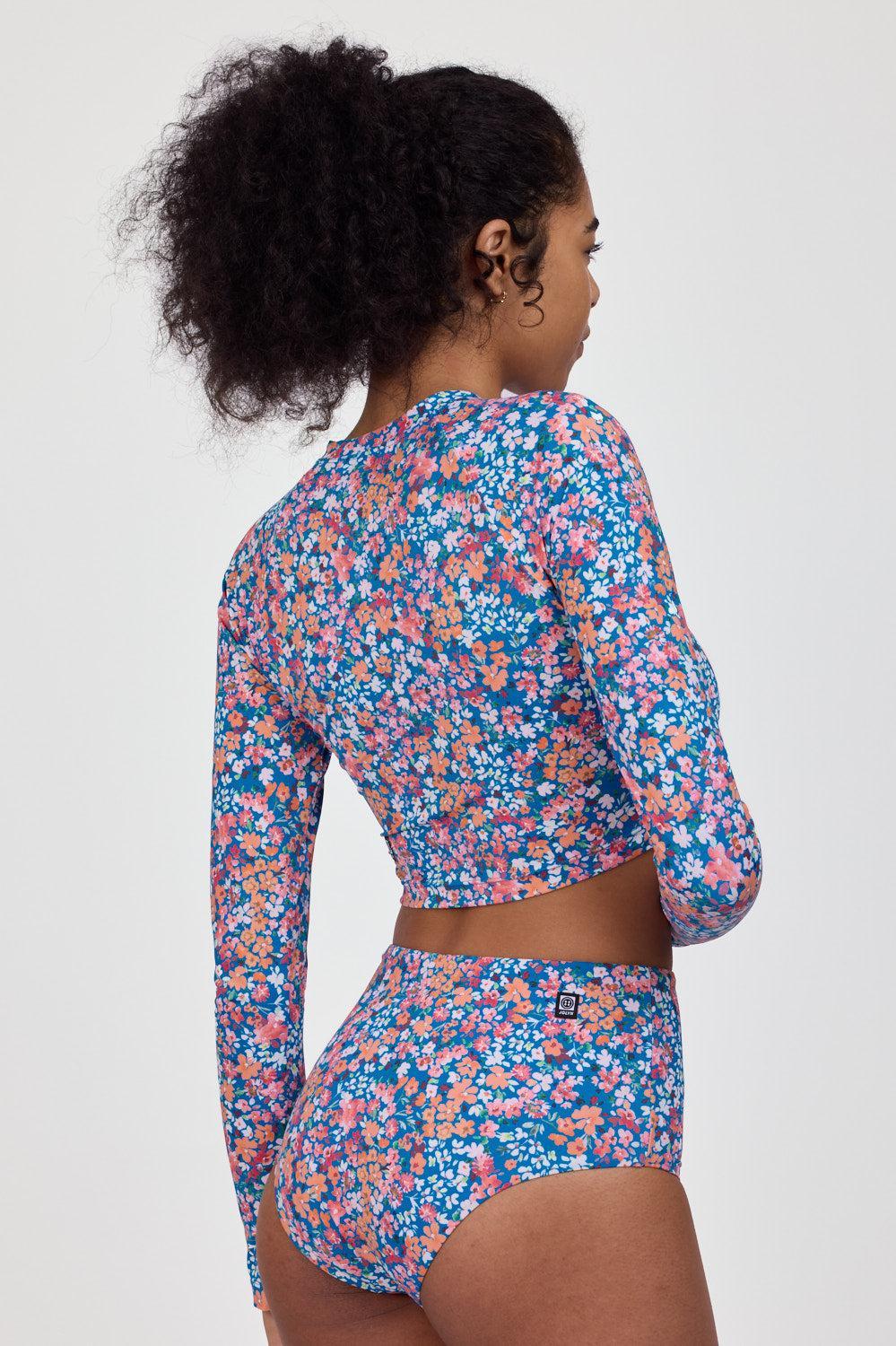 Sale Moana Long Sleeved Crop Rashguard Product Image