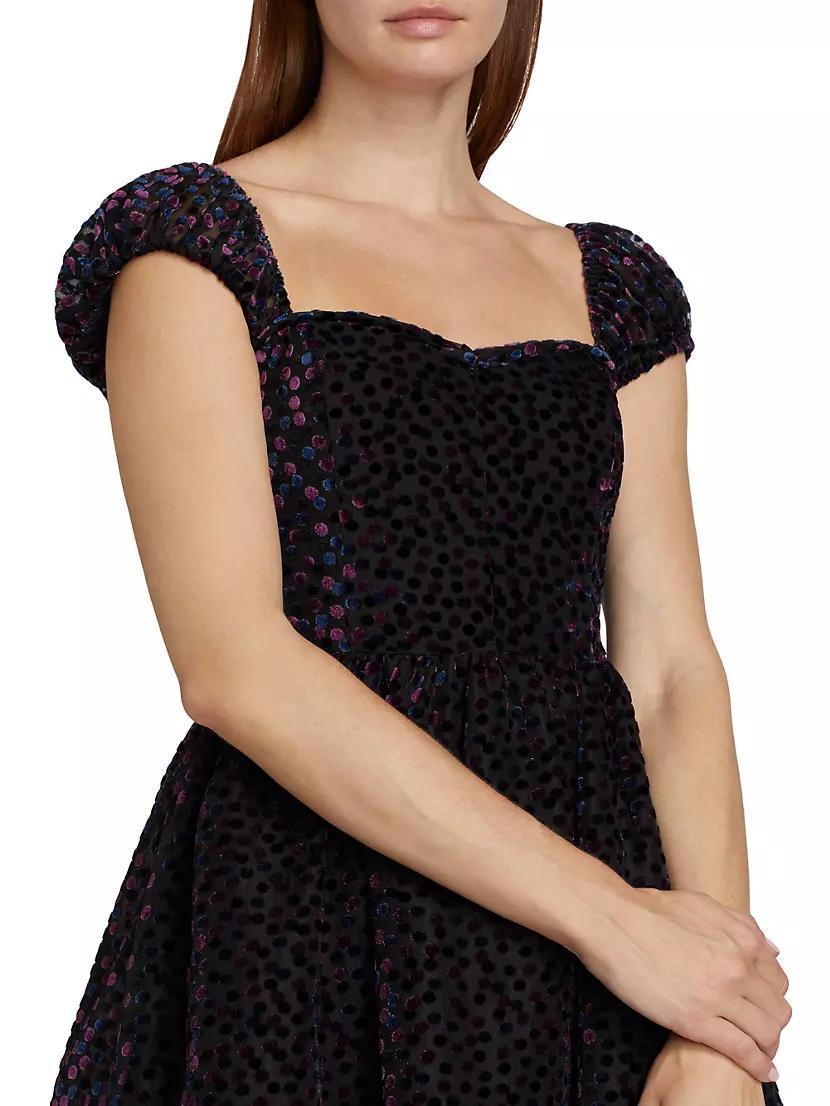 Clydette Guipure Minidress Product Image
