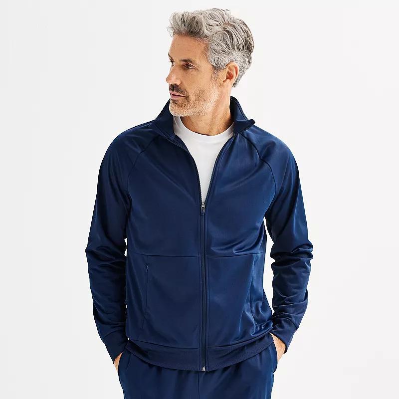 Men's Tek Gear® Track Jacket, Size: XXL, Hawk Gray Product Image