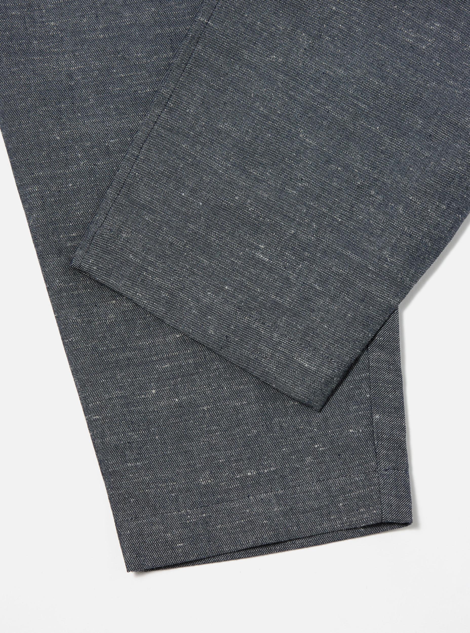 Denim Lord Cotton Linen Pleated Track Pant Product Image