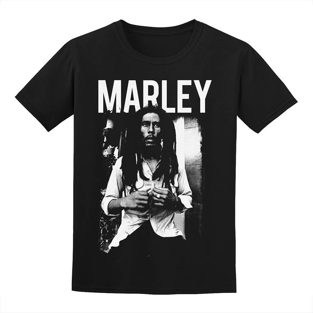 Men's Bob Marley Tee, Size: Medium, Black Product Image