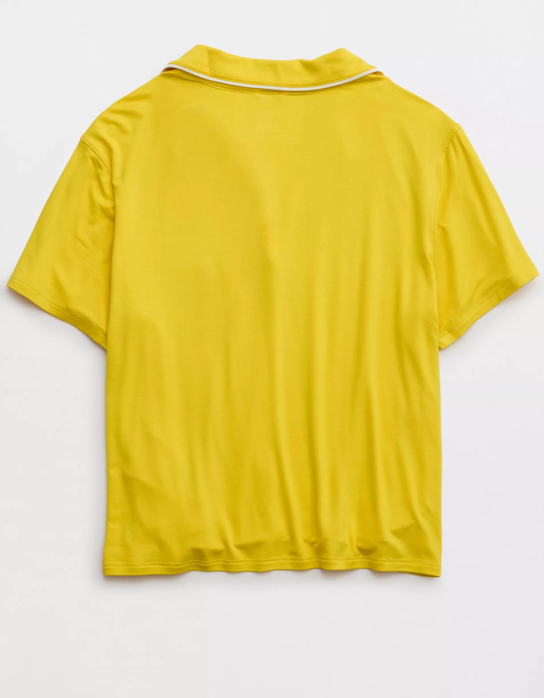 Aerie Real Soft® Short Sleeve Pajama Shirt Product Image