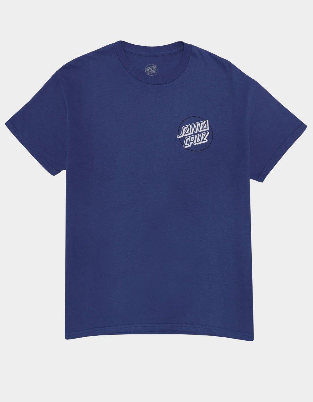 SANTA CRUZ Wooten Duo Inverse Mens Tee - SLATE BLUE Product Image