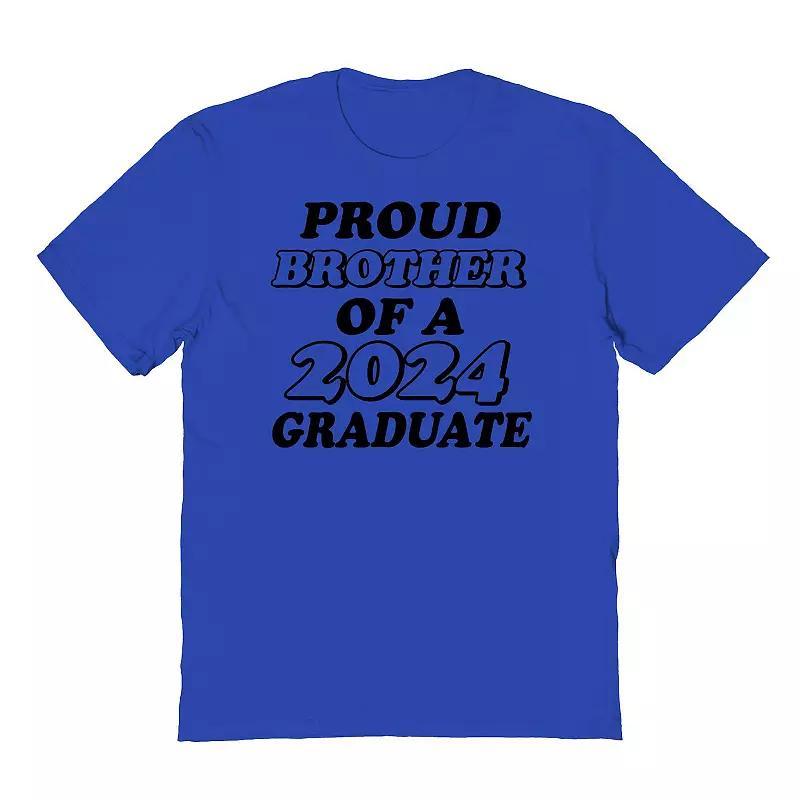 Mens COLAB89 by Threadless Proud Brother Of A 2024 Graduate Graphic Tee Product Image