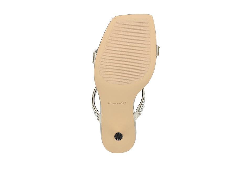 Nine West Yogirl Womens Square Toe Slip-On Dress Sandals Product Image