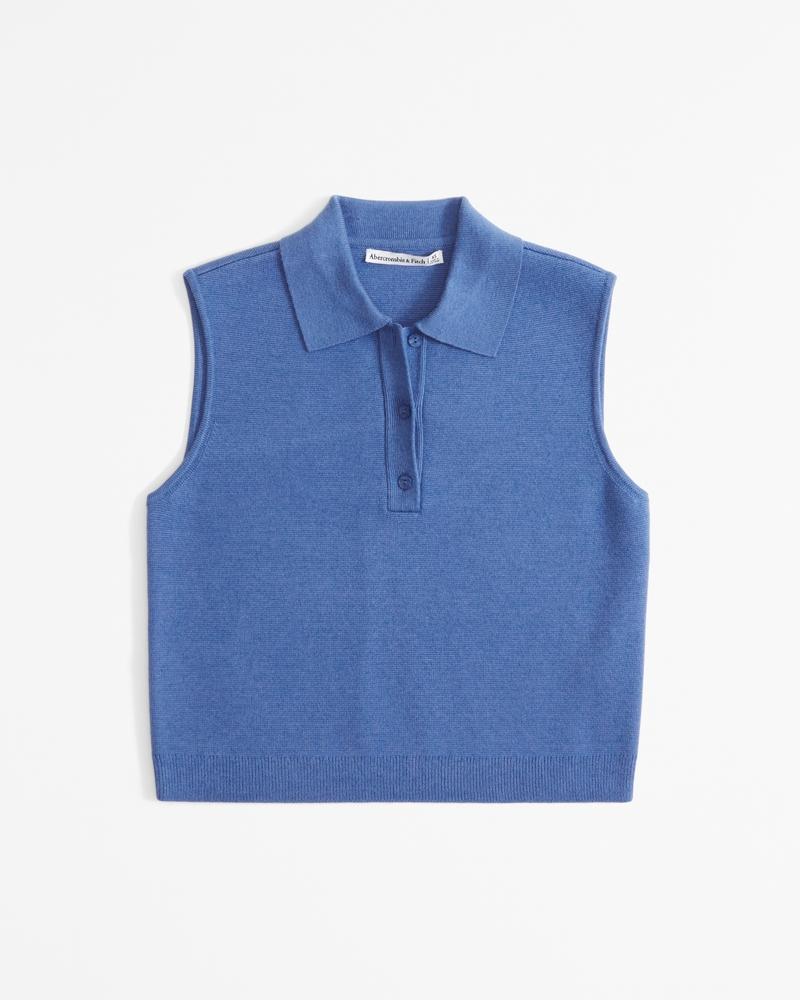 LuxeLoft Sleeveless Notch-Neck Top Product Image