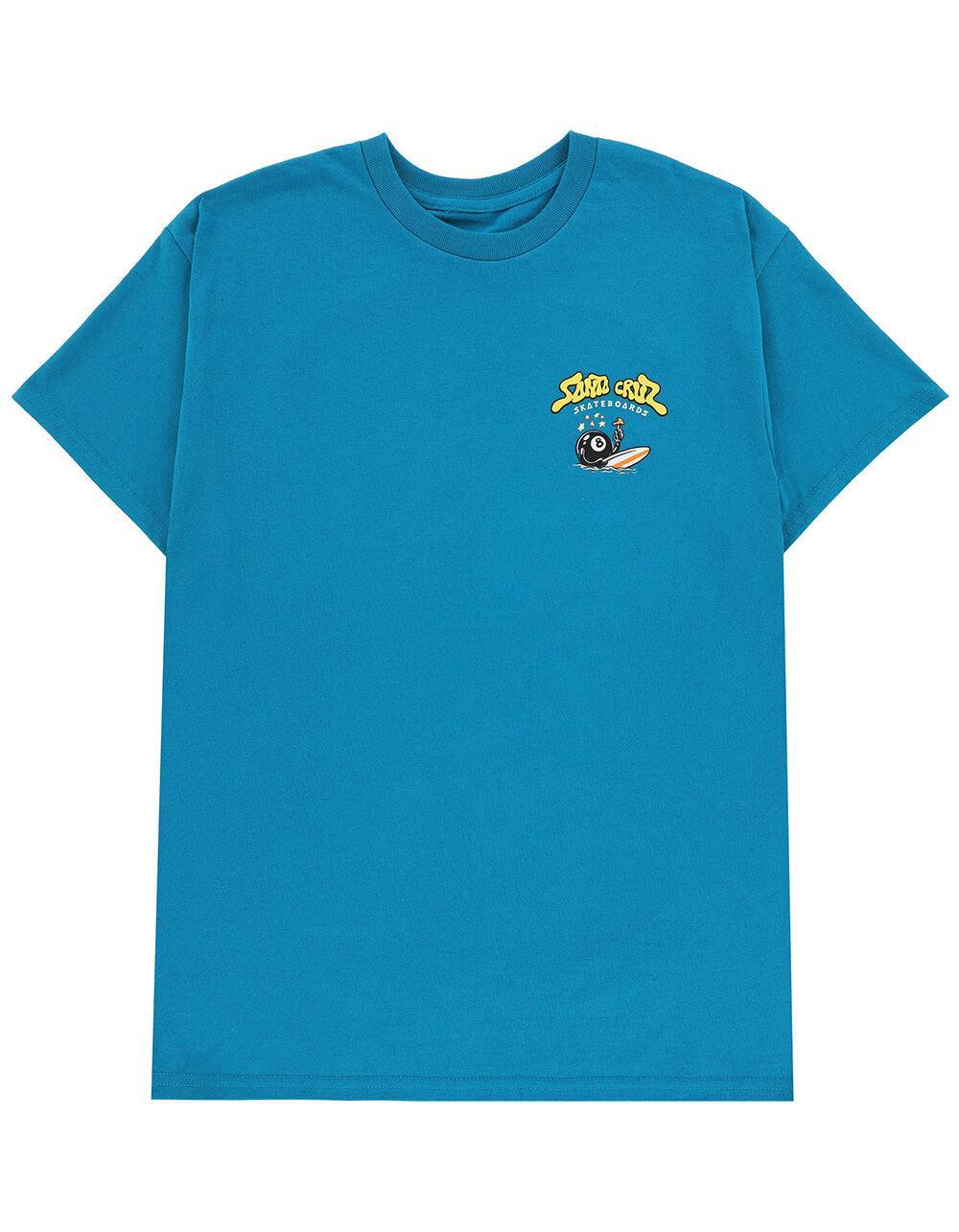 SANTA CRUZ Winkowski 8Baller Trip Mens Tee - TEAL BLUE Product Image
