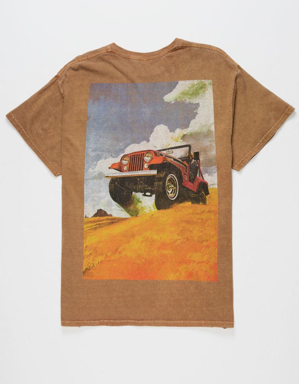 JEEP Mens Tee - BROWN Product Image