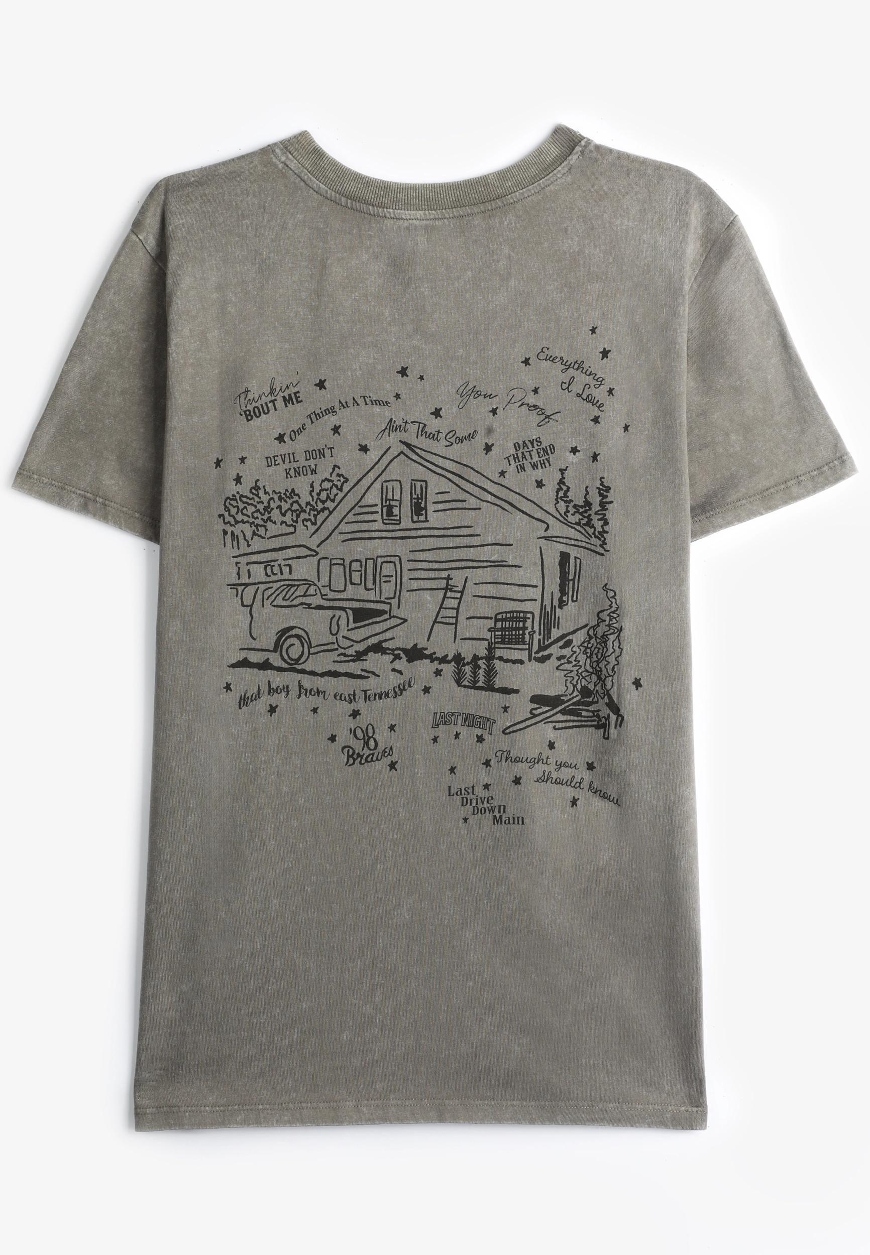 Morgan Wallen Oversized Fit Graphic Tee Product Image
