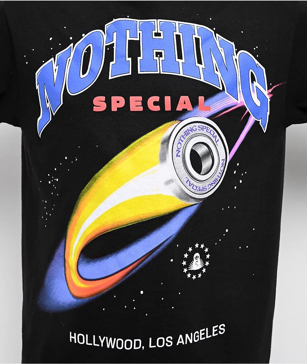 Nothing Special Asteroid Black T-Shirt Product Image