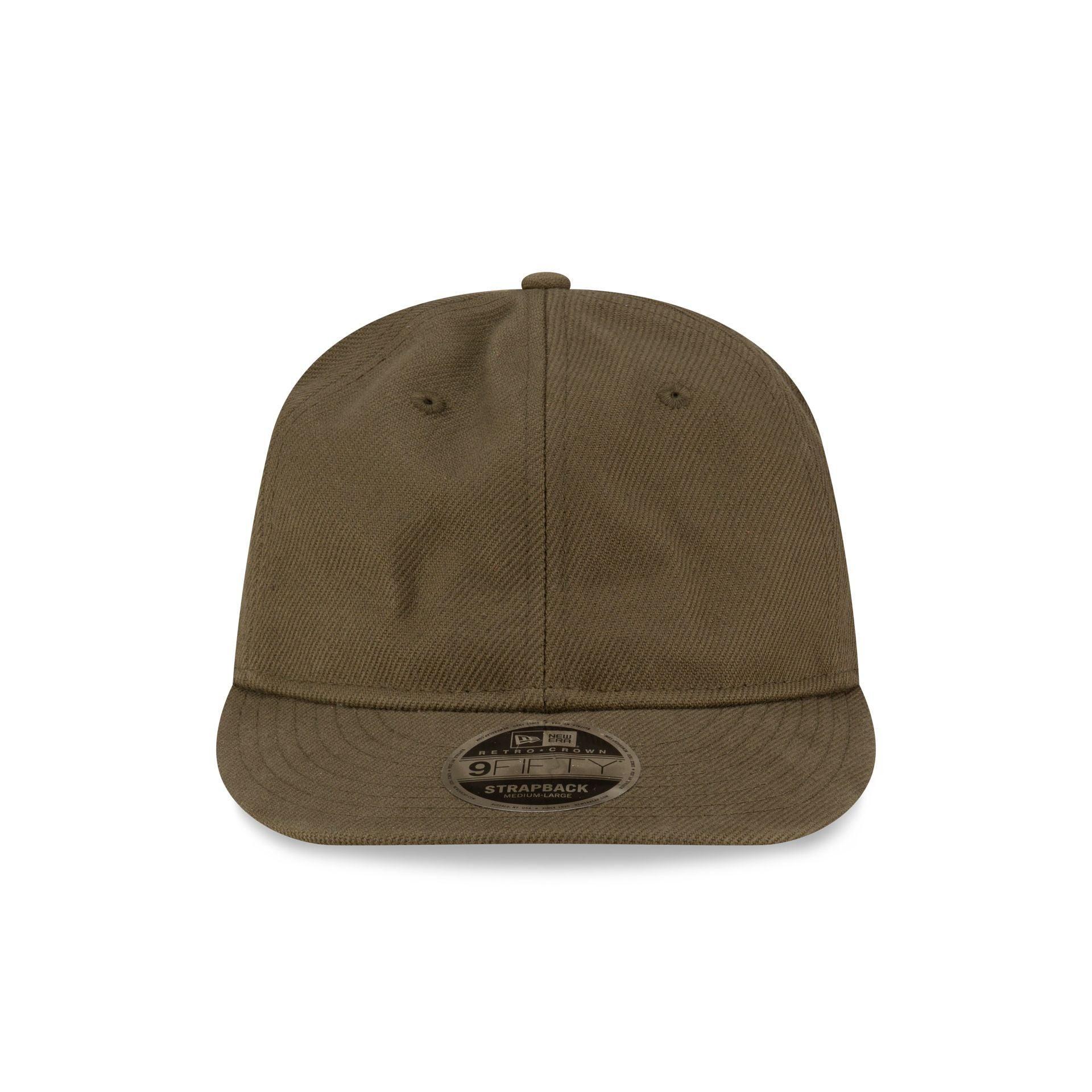 New Era Heavy Twill Dark Gray Retro Crown 9FIFTY Strapback Male Product Image
