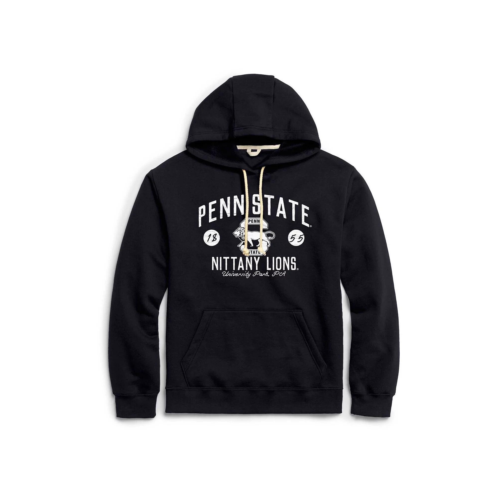 Men's League Collegiate Wear  Navy Penn State Nittany Lions Bendy Arch Essential Pullover Hoodie, Size: 2XL, Blue Product Image